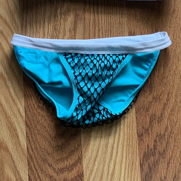 fishnet bikini bottoms